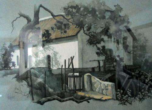 Ted Hoesloot (1) - Farmhouse print - A stunning framed print!!
